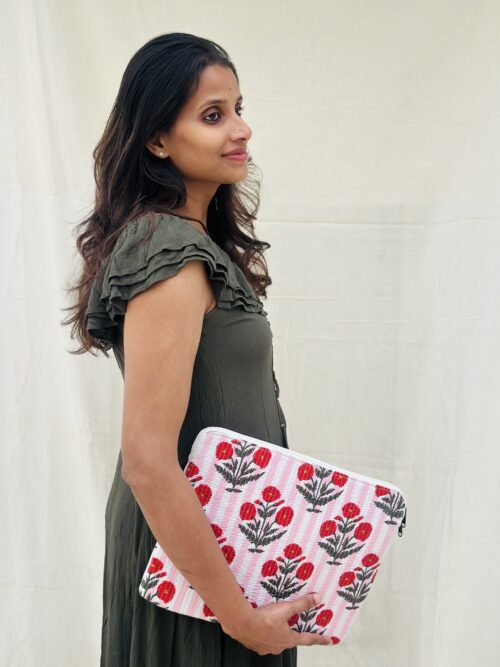 LAPTOP SLEEVE - Blush Rose